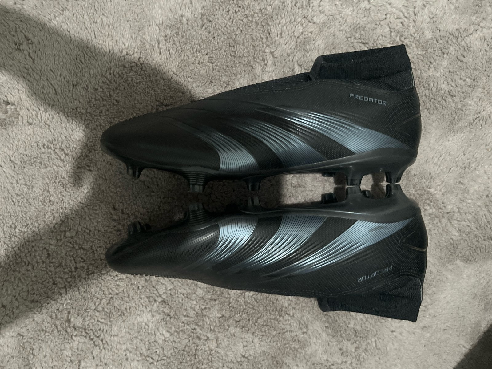 Adidas Predator League Laceless FG - Noir - Taille 42, Enlèvement ou Envoi, Porté, Chaussures de sport, Noir
