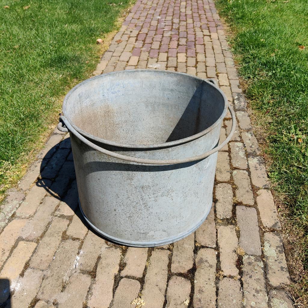 zinken ketel, Ophalen, Gebruikt
