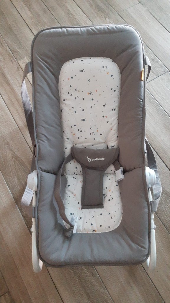 babyrelax, Kinderen en Baby's, Wipstoeltjes, Ophalen, Zo goed als nieuw, Wipstoel, Met gordel(s) of riempje(s)
