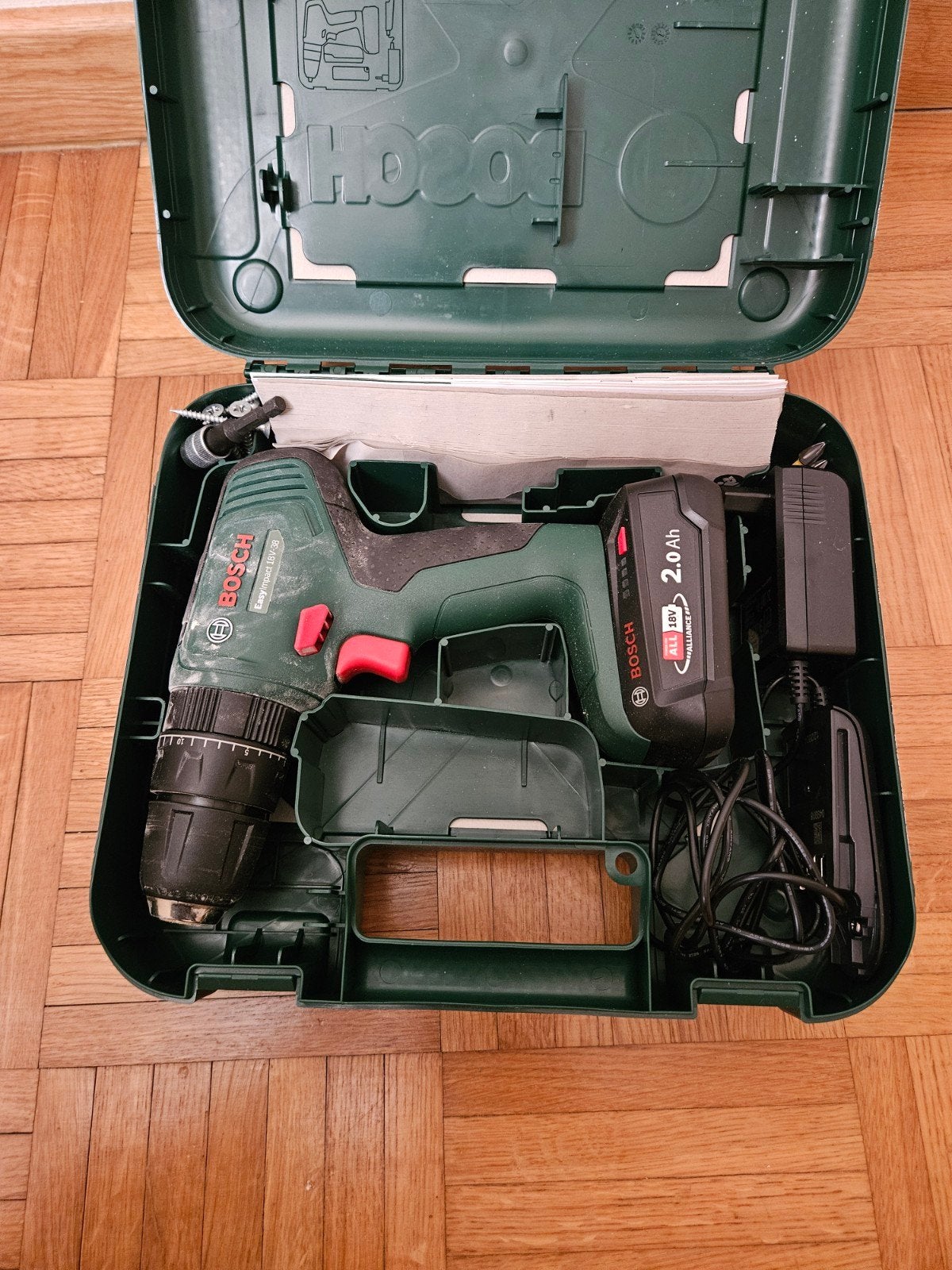 Bosch EasyImpact 18V-38, Doe-het-zelf en Bouw, Ophalen, Gebruikt, Boor- en Schroefmachine
