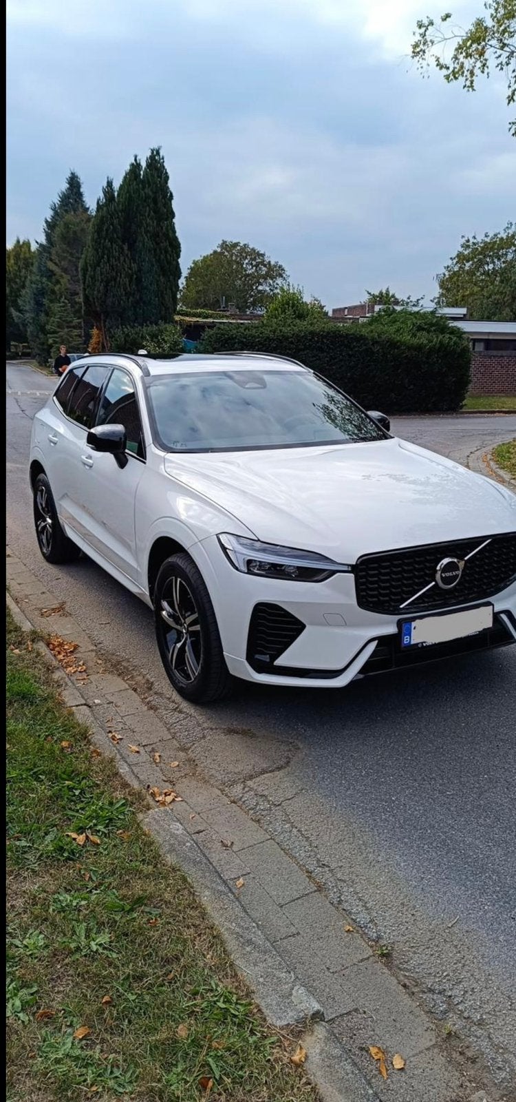 Volvo XC60 T6 2.0 4WD PNEV 340 PK,12/2021, Auto's, Automaat, 42 g/km, Leder en Stof, Wit