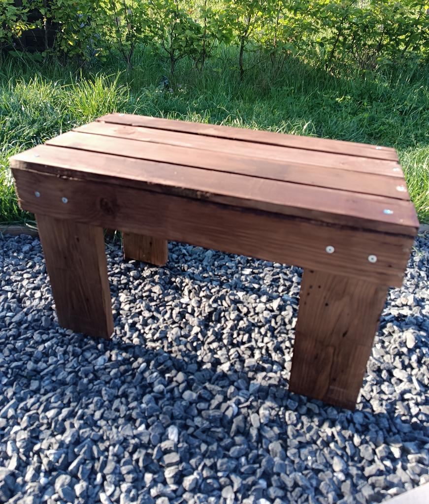 Table Palette Bois Fait Main Upcycling Déco Éco Vintage, Neuf, Enlèvement ou Envoi, Moins de 200 cm, Moins de 25 mm