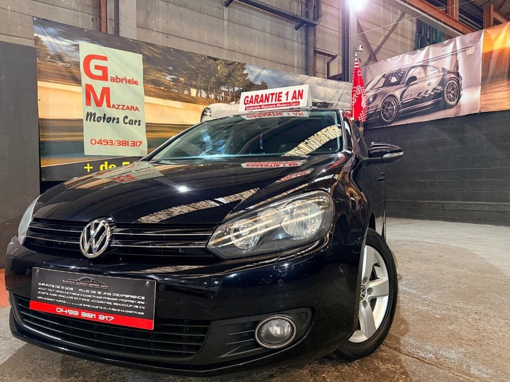 Golf 6 1.2TSI Airco PDC J.A, 63 kW, Zwart, 5 deurs, Golf