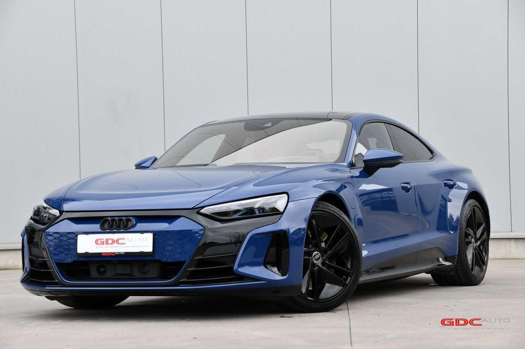 Audi e-tron GT E-Tron GT quattro I Audi Exclusive (bj 2024), Auto's, 4 deurs, Gebruikt, Blauw, Adaptive Cruise Control