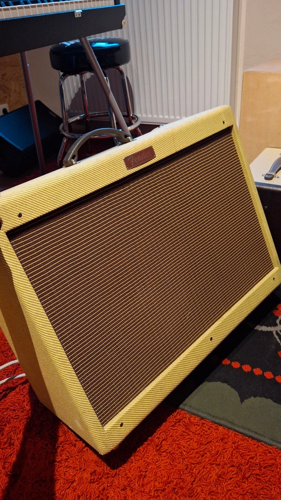 Fender Blues Deluxe Reissue gitaarversterker, Ophalen
