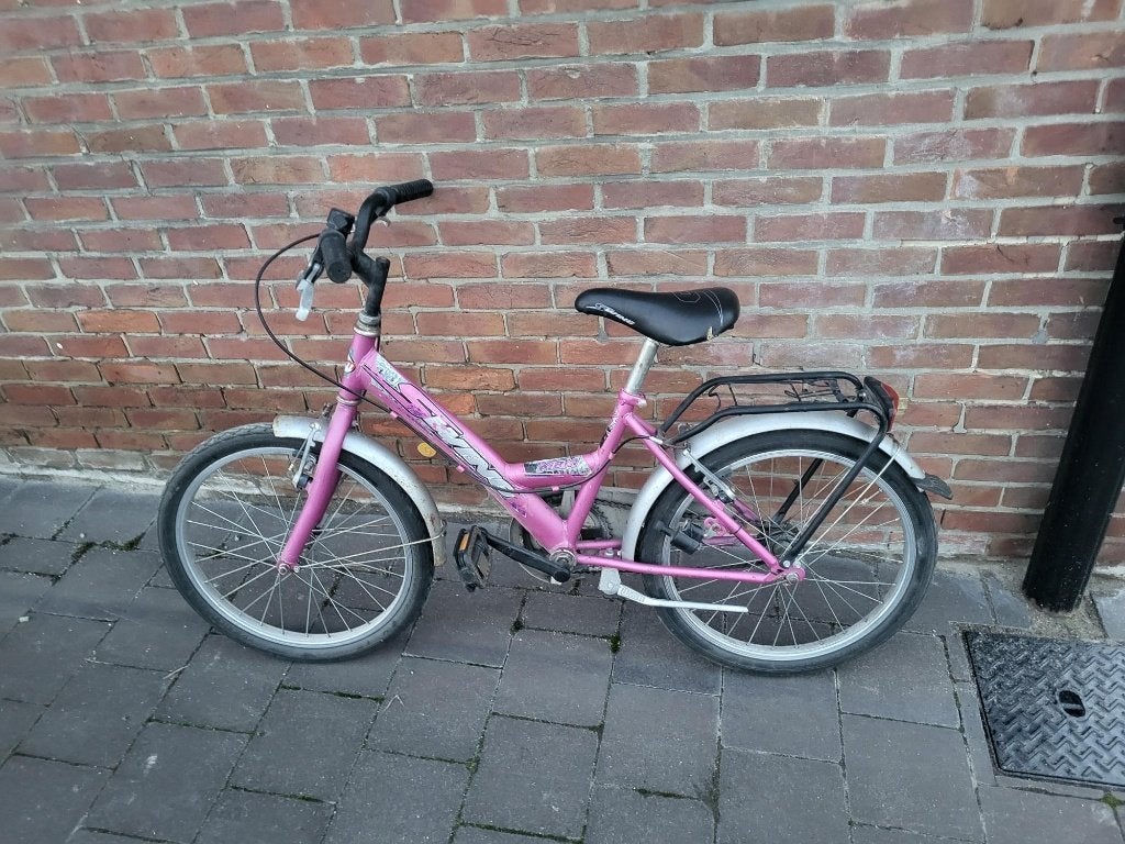 kinderfiets, Ophalen, Gebruikt
