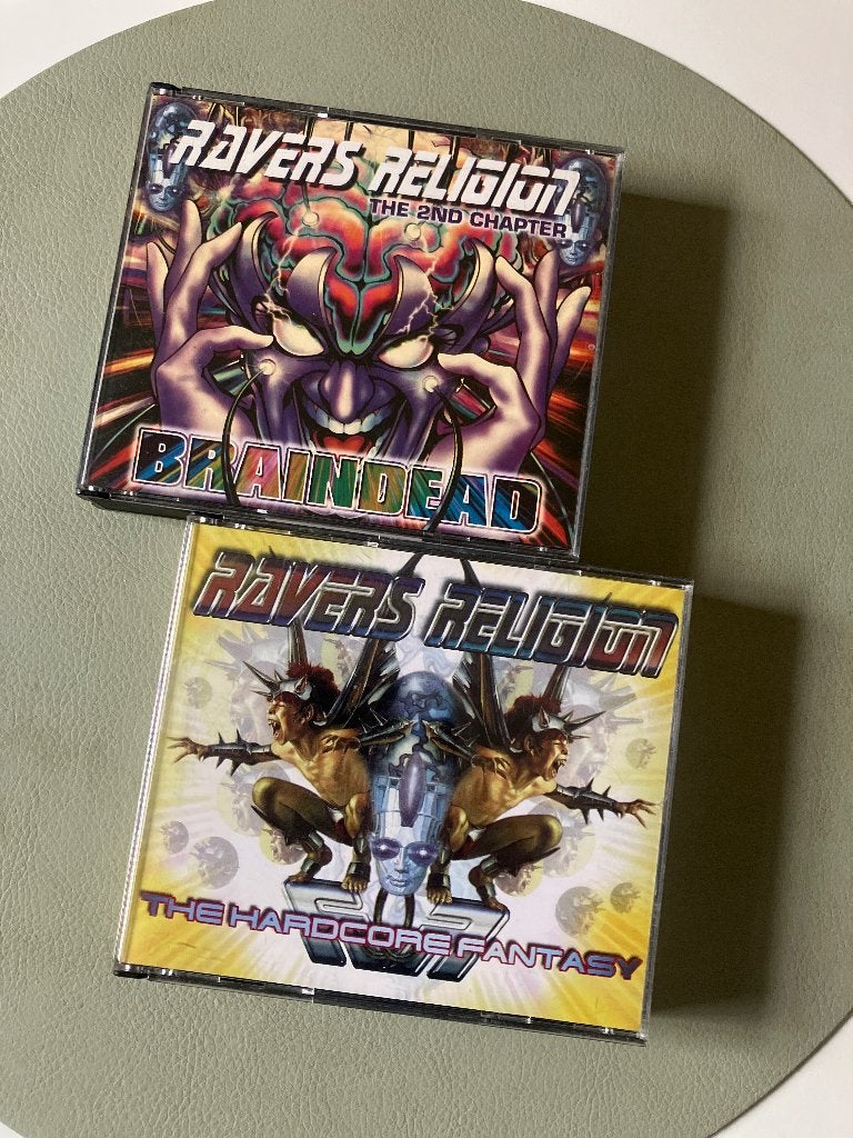Ravers religion  ( cds ) hardcore, CD & DVD, Hardcore, Enlèvement ou Envoi, Comprend un livret, Comme neuf