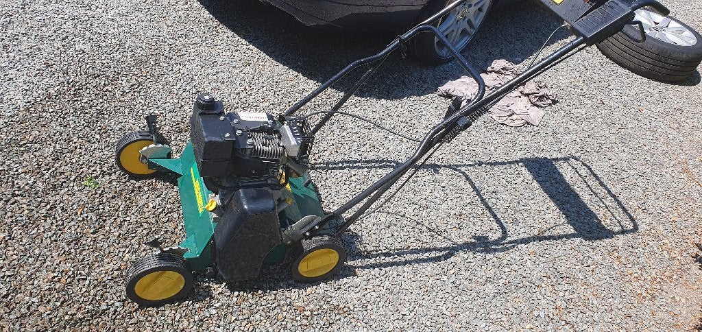verticuteermachine, Ophalen, Gebruikt, Benzine, Yard mann