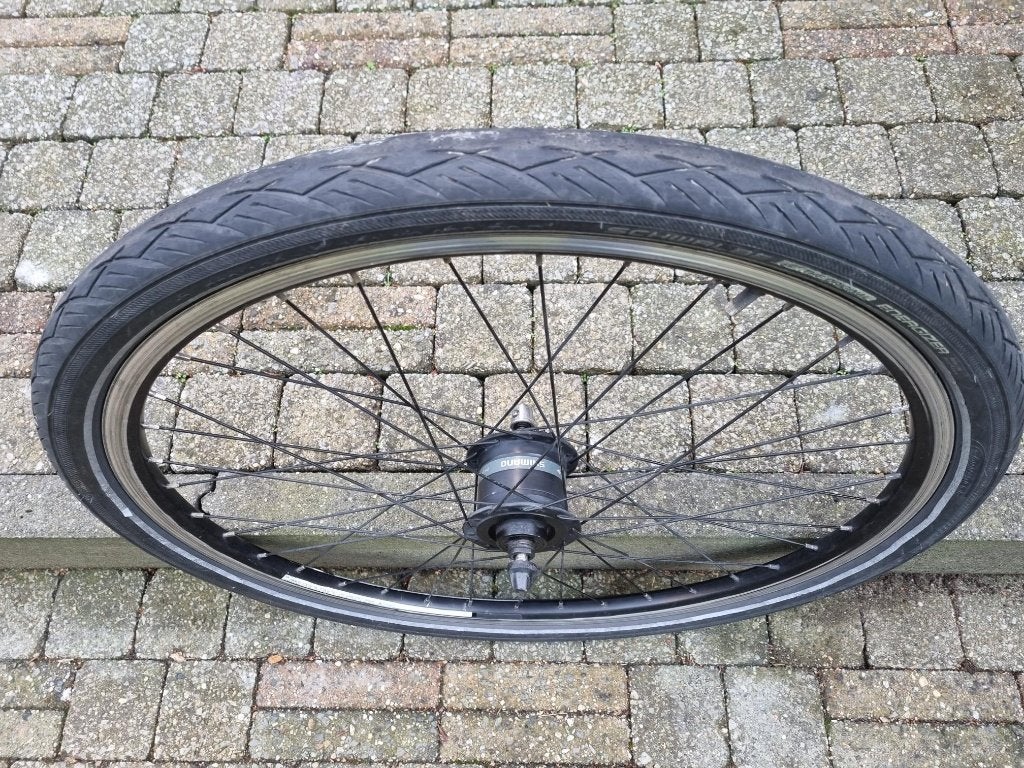Roues de vélo avec pneus et pneus, Vélos & Vélomoteurs, Enlèvement ou Envoi