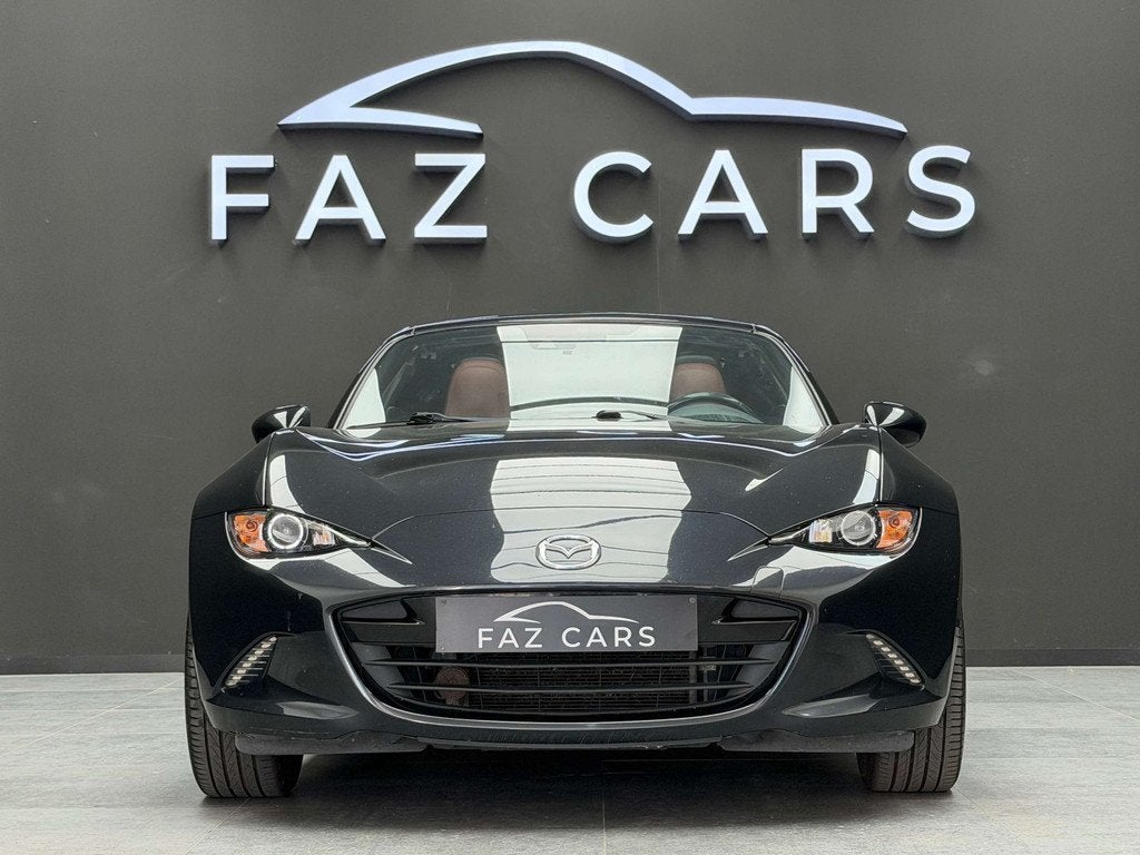 Mazda MX-5 1.5i Skyactiv-G * CUIR + GPS + GARANTIE *, Autos, Mazda, Cuir, Achat, Anti démarrage, Euro 6