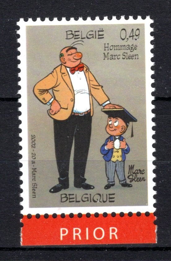 3144 MNH** 2002 - Marc Sleen 80 ans, Envoi, Non oblitéré, Neuf