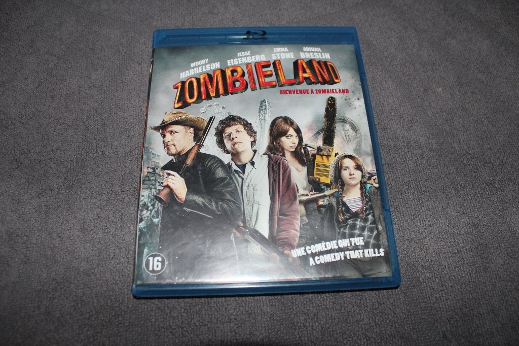 Blu-ray Zombieland, CD & DVD, Enlèvement ou Envoi, Anglais, Horreur, Film