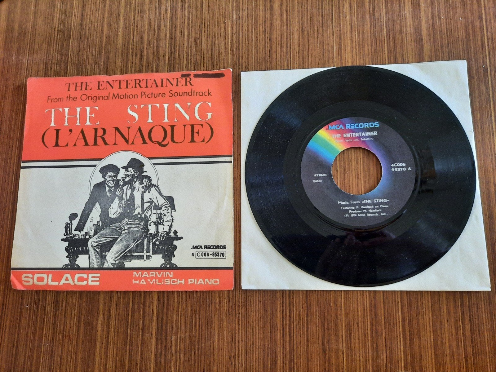 The entertainer.The Sting., Ophalen of Verzenden