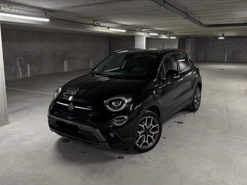 Fiat 500X, Auto's, Voorwielaandrijving, Dealer onderhouden, Lane Keeping Assist, Zwart