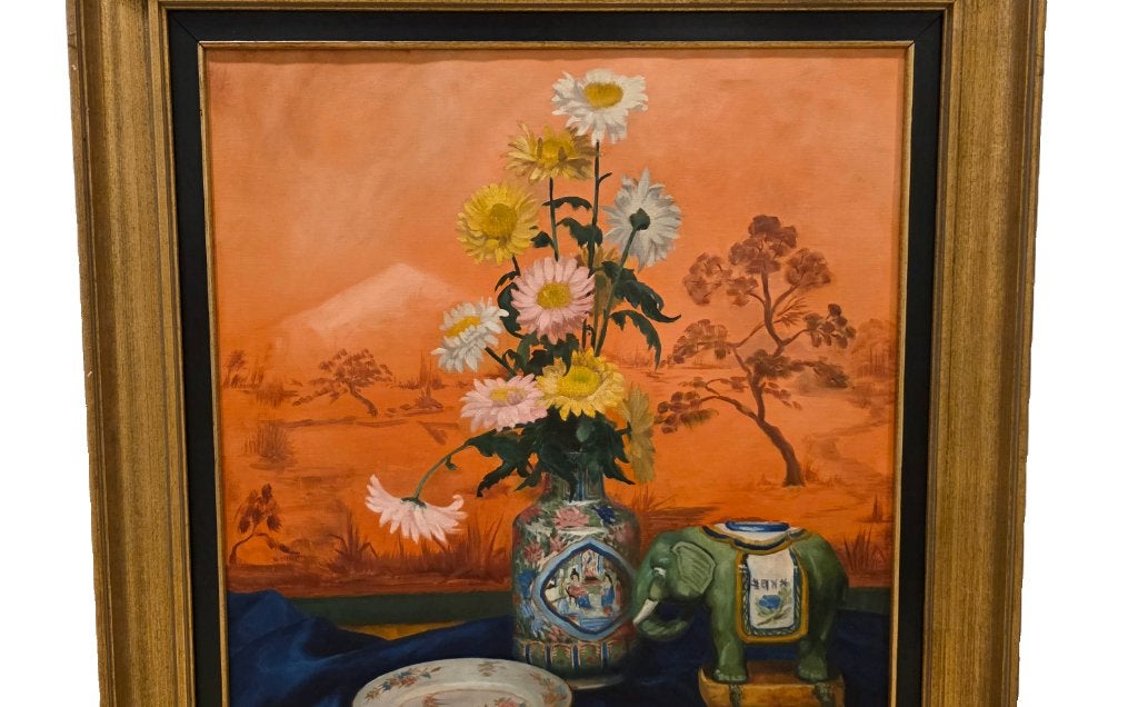 Peinture de genre orientale - A.Van Eeghem - Bruges, Enlèvement ou Envoi, Autres styles, Encadré, Toile