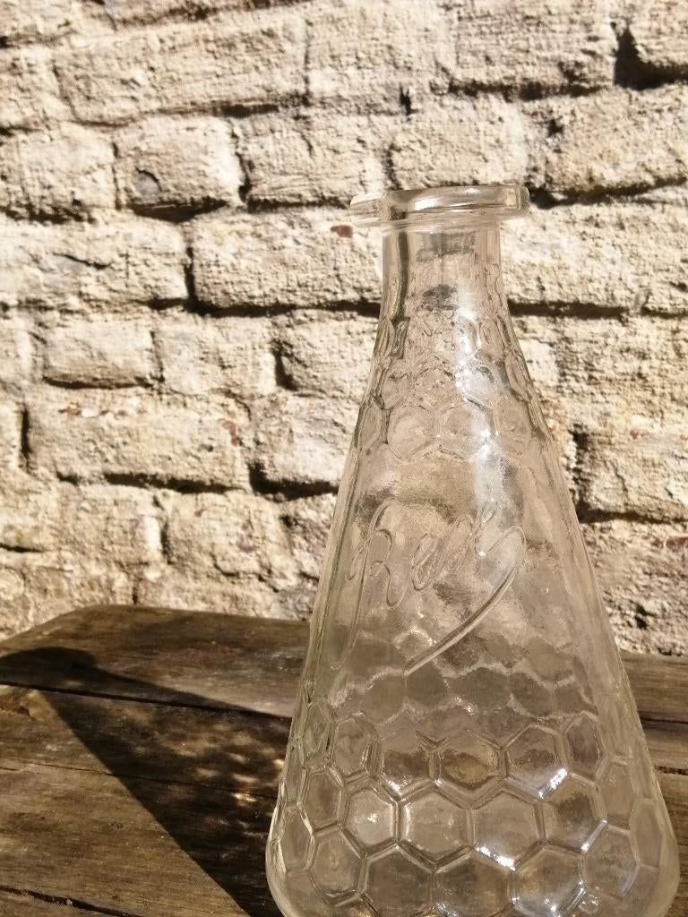vintage glazen fles 'conserven REX', Ophalen