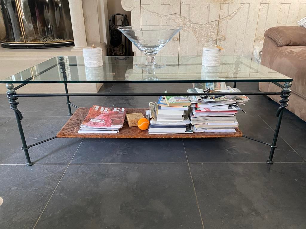 table basse, Maison & Meubles, Enlèvement, Utilisé, Rectangulaire, Moins de 50 cm
