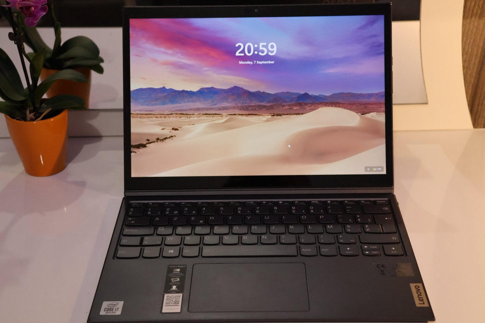 Lenovo Yoga Duet 7 i7 / 16GB / 512GB SSD / Tactile 2K/AZERTY, Informatique & Logiciels, Ordinateurs portables Windows, 13 pouces