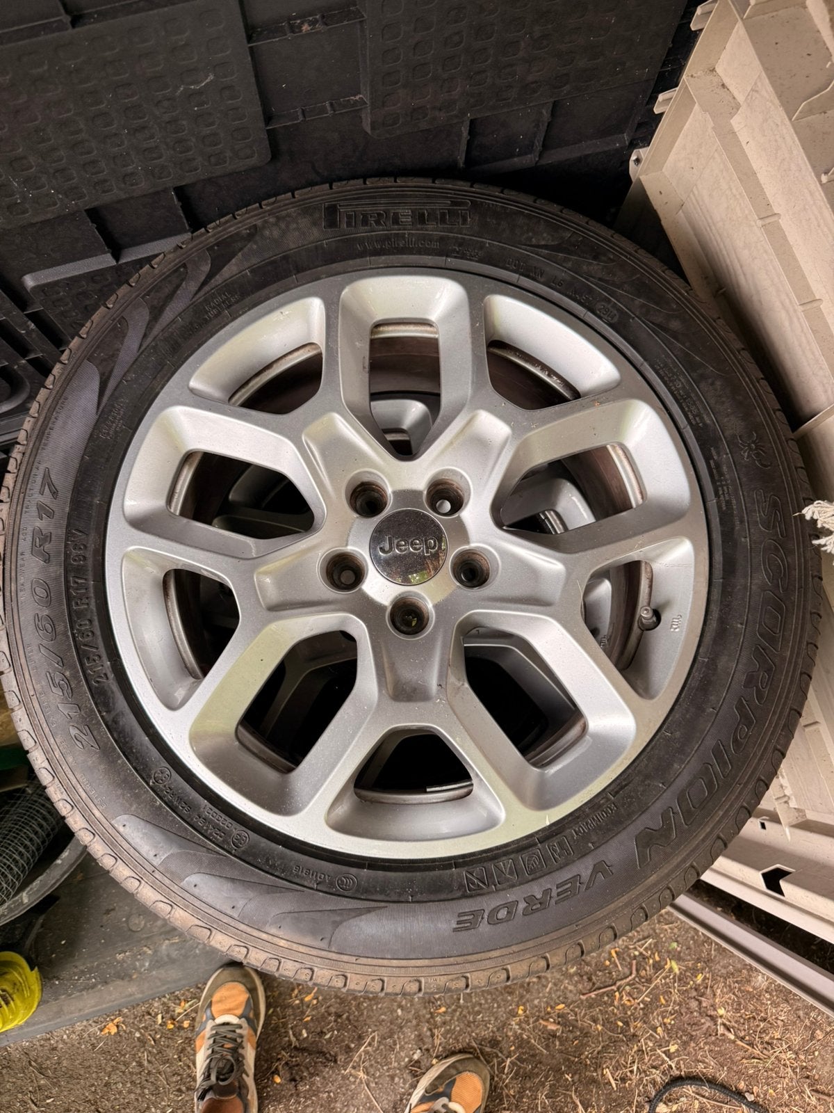 Jeep Renegade 17 inch zomerset Pirelli, Auto-onderdelen, Banden en Velgen, Ophalen, Banden en Velgen, 17 inch, Personenwagen