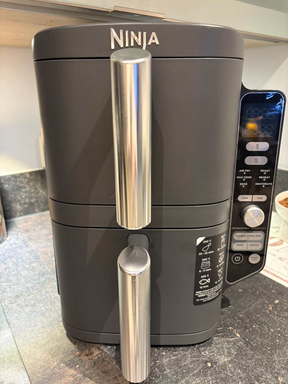 Airfryer ninja, Ophalen of Verzenden, Zo goed als nieuw