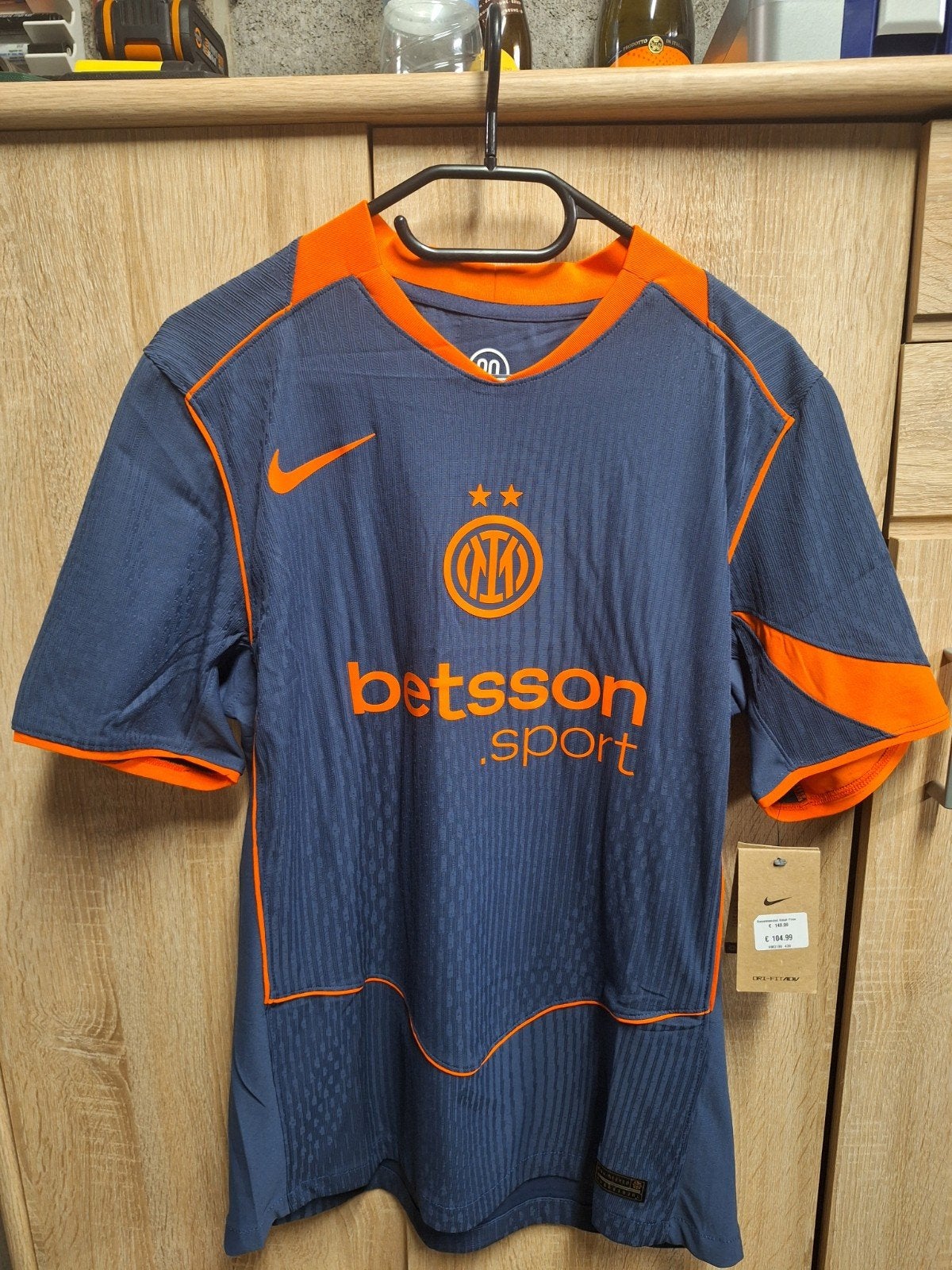 Vareuse Inter Milan M neuf, Taille M, Enlèvement, Neuf, Maillot