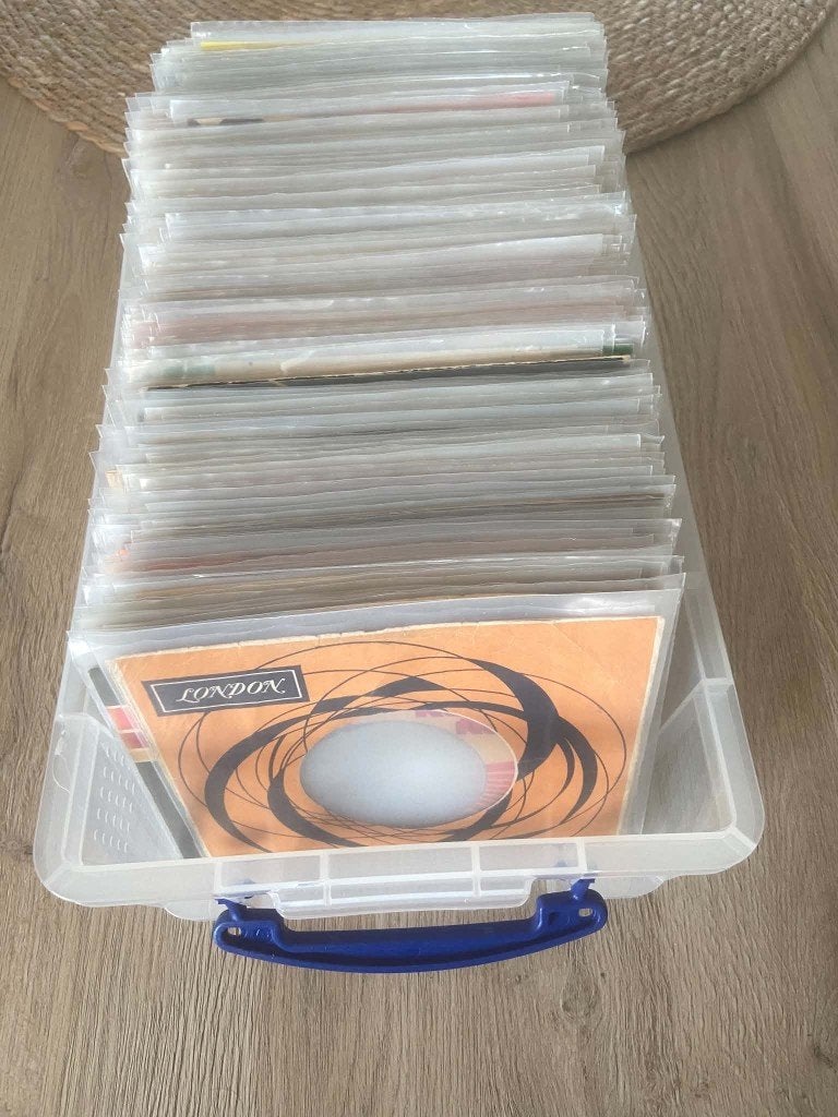 Ruim 400  merken hoesjes voor singles., CD & DVD, Enlèvement ou Envoi, 7 inch, Autres genres, Utilisé