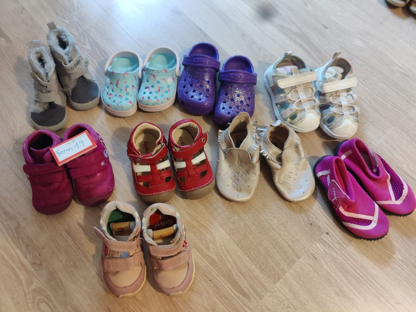 Lot chaussures taille 19, Enfants & Bébés, Enlèvement