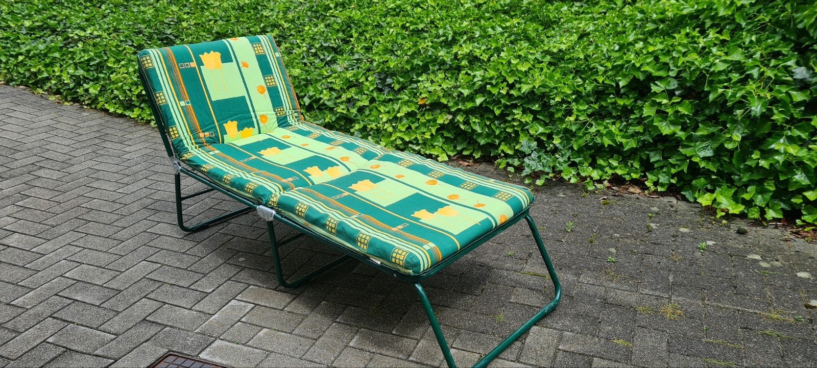 VINTAGE Camping ligbedjes, Ophalen, Verstelbaar