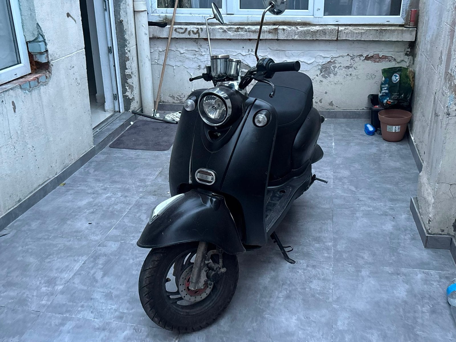 Retro Scooter, Vélos & Vélomoteurs, Enlèvement, Comme neuf