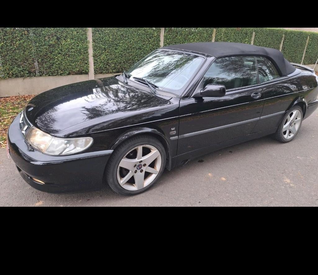 Échange saab 9.3 aero cabriolet turbo année 2004 158000km, Auto's, Saab, Cabriolet, Leder, Particulier, Te koop