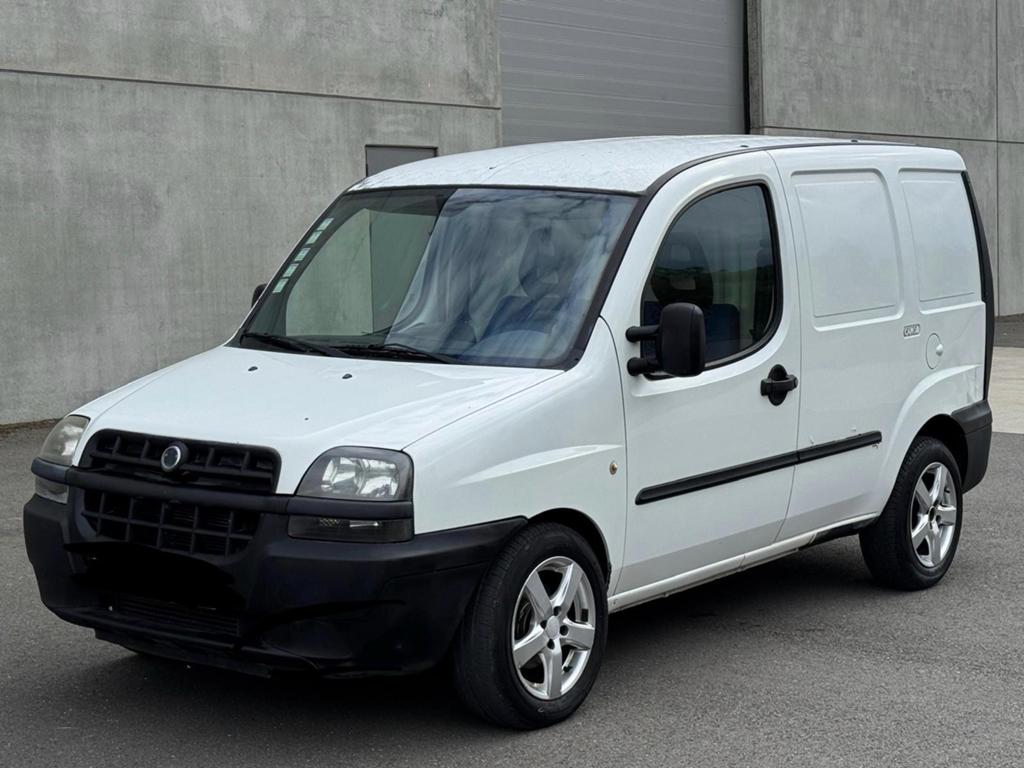 Fiat Doblo 1.9Diesel 2003 178Km Frigo Controle ok Petit Prix, Autos, Achat, Entreprise, 2 places, Boîte manuelle