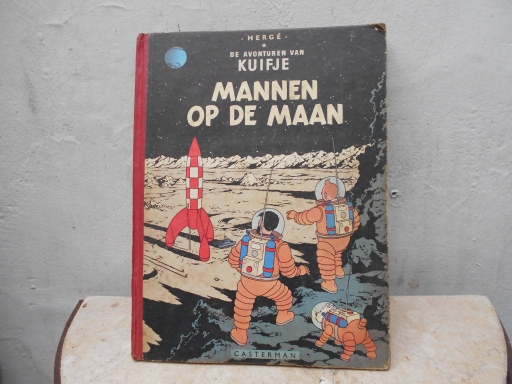 KUIFJE-MANNEN OP DE MAAN  1e druk, Enlèvement ou Envoi