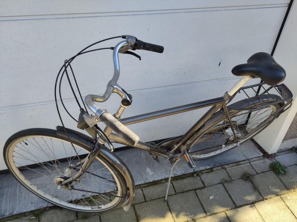 Cleveland herenfiets - stadsfiets met 6 versnellingen, Fietsen en Brommers, Ophalen, Versnellingen