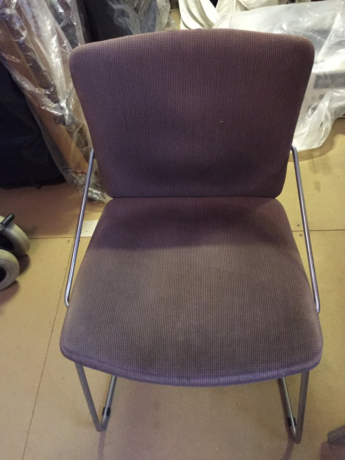 Chaises de bureau, Maison & Meubles, Chaises, Trois, Enlèvement, Utilisé, Métal