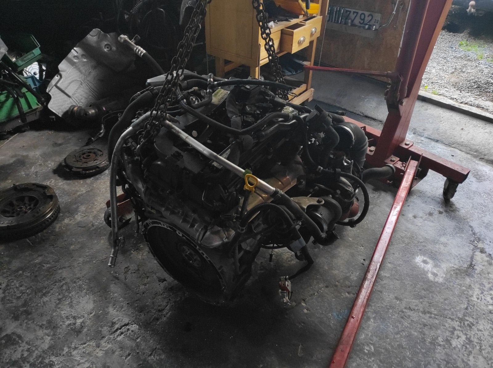 Motor Vito / Sprinter om651, Auto-onderdelen, Ophalen, Gebruikt, Mercedes-Benz