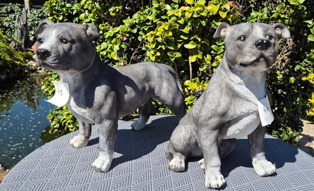 Staffordshire bullterrier beelden, Enlèvement, Neuf, Synthétique, Animal