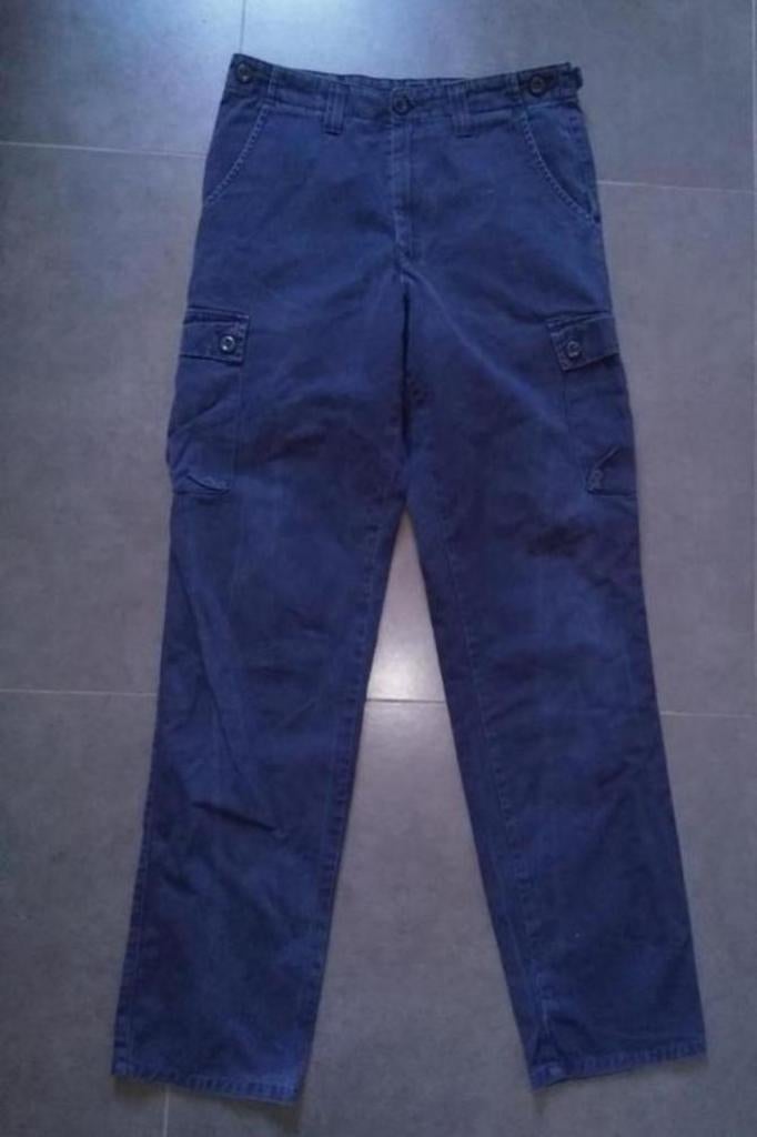cargobroek Aigle (met zijzakken) - 🎀 - maat 40 -> 4€, Kleding | Dames, Blauw, Zo goed als nieuw, Lang, Aigle