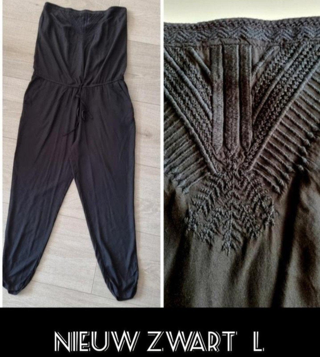 Jumpsuit NIEUW zwart, Kleding | Dames, Gelegenheidskleding, Ophalen of Verzenden, Nieuw, Zwart