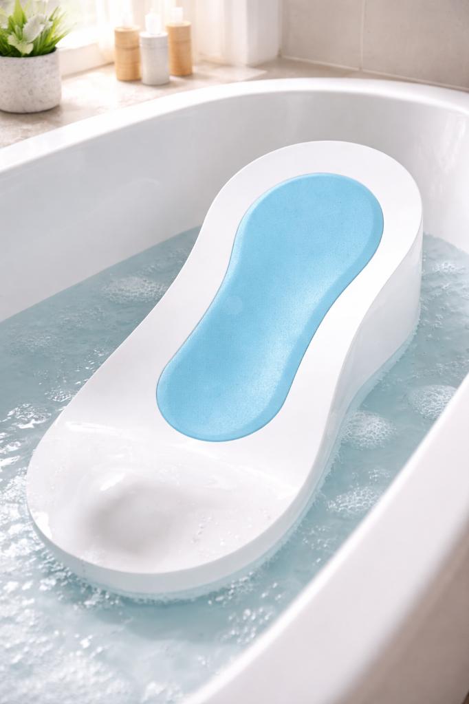 Siège de bain bébé Babymoov ergonomique antidérapant, Autres marques, Enlèvement ou Envoi, Comme neuf, Standard