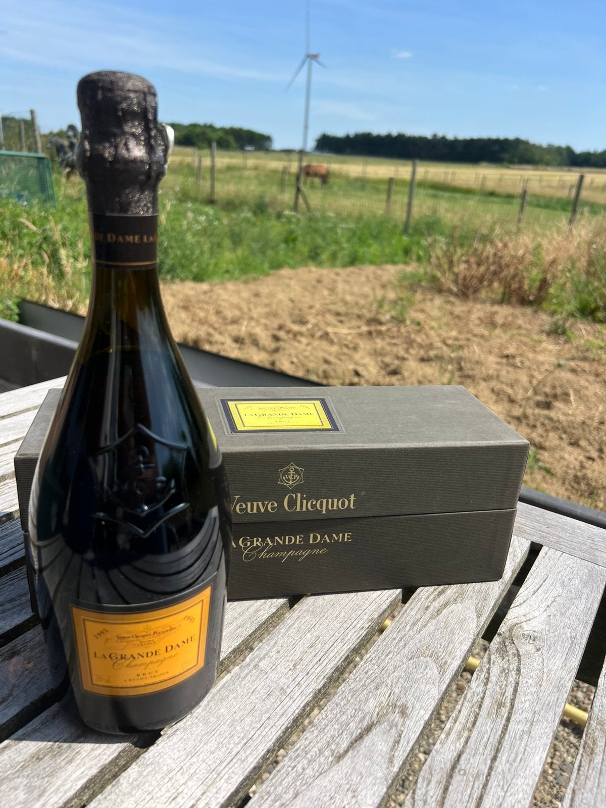 Veuve Clicquot La grande dame 1995, Ophalen, Zo goed als nieuw