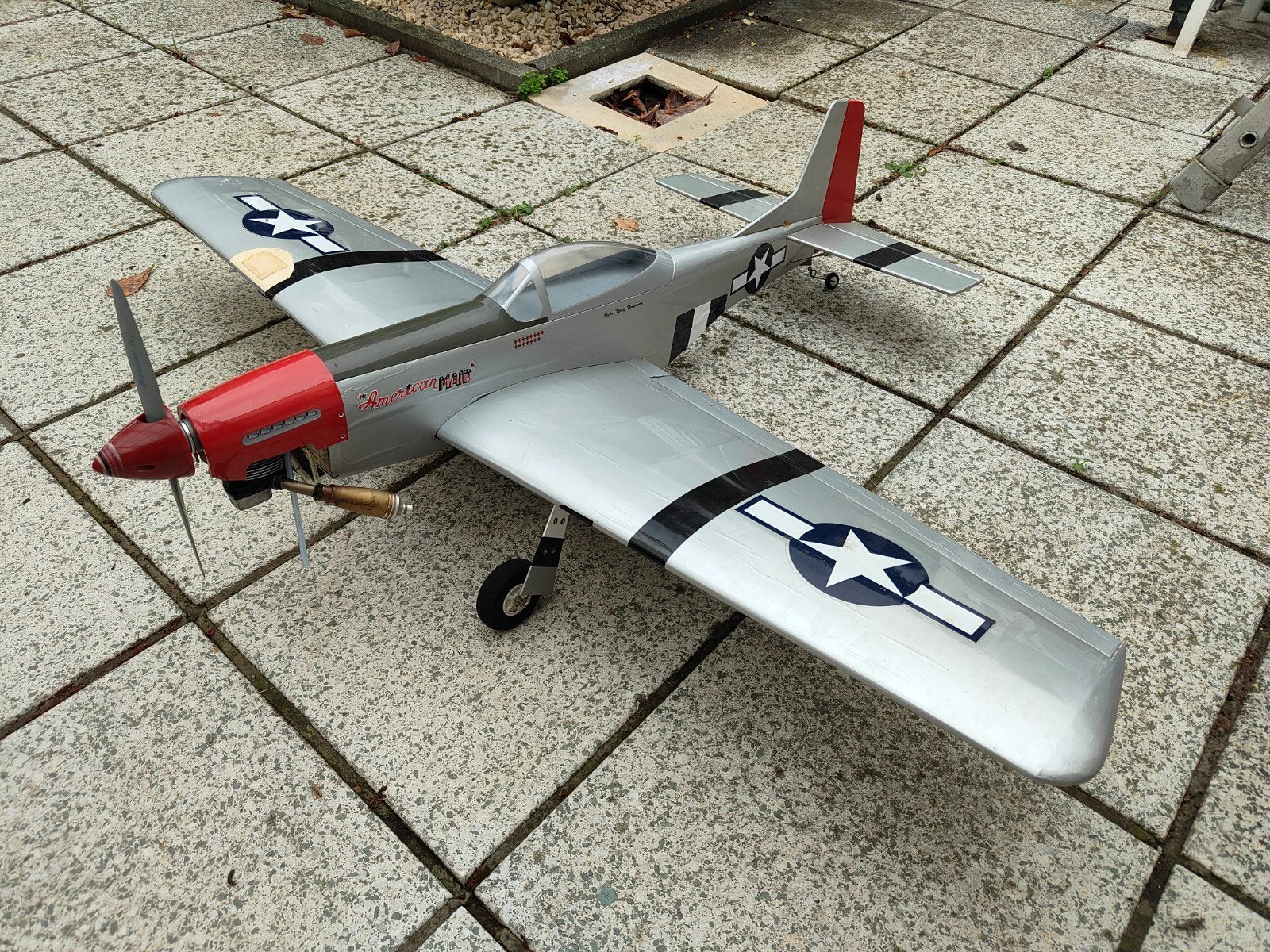 Te Koop P51 Mustang, Ophalen, Nitro