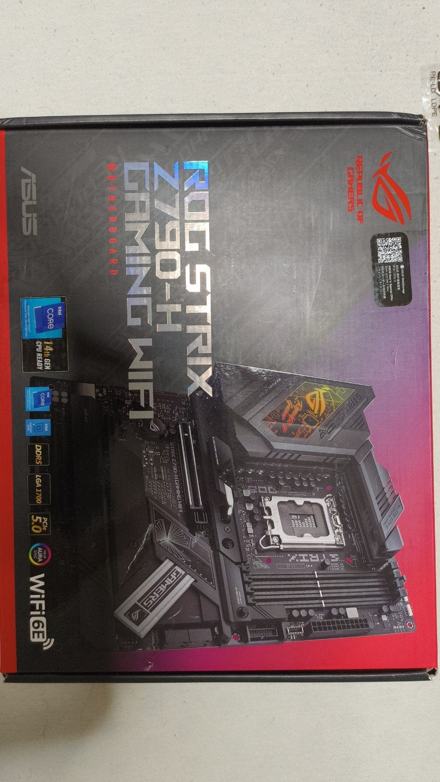 carte mère rog Strix z790-h gaming wifi, Informatique & Logiciels, Enlèvement ou Envoi, DDR5