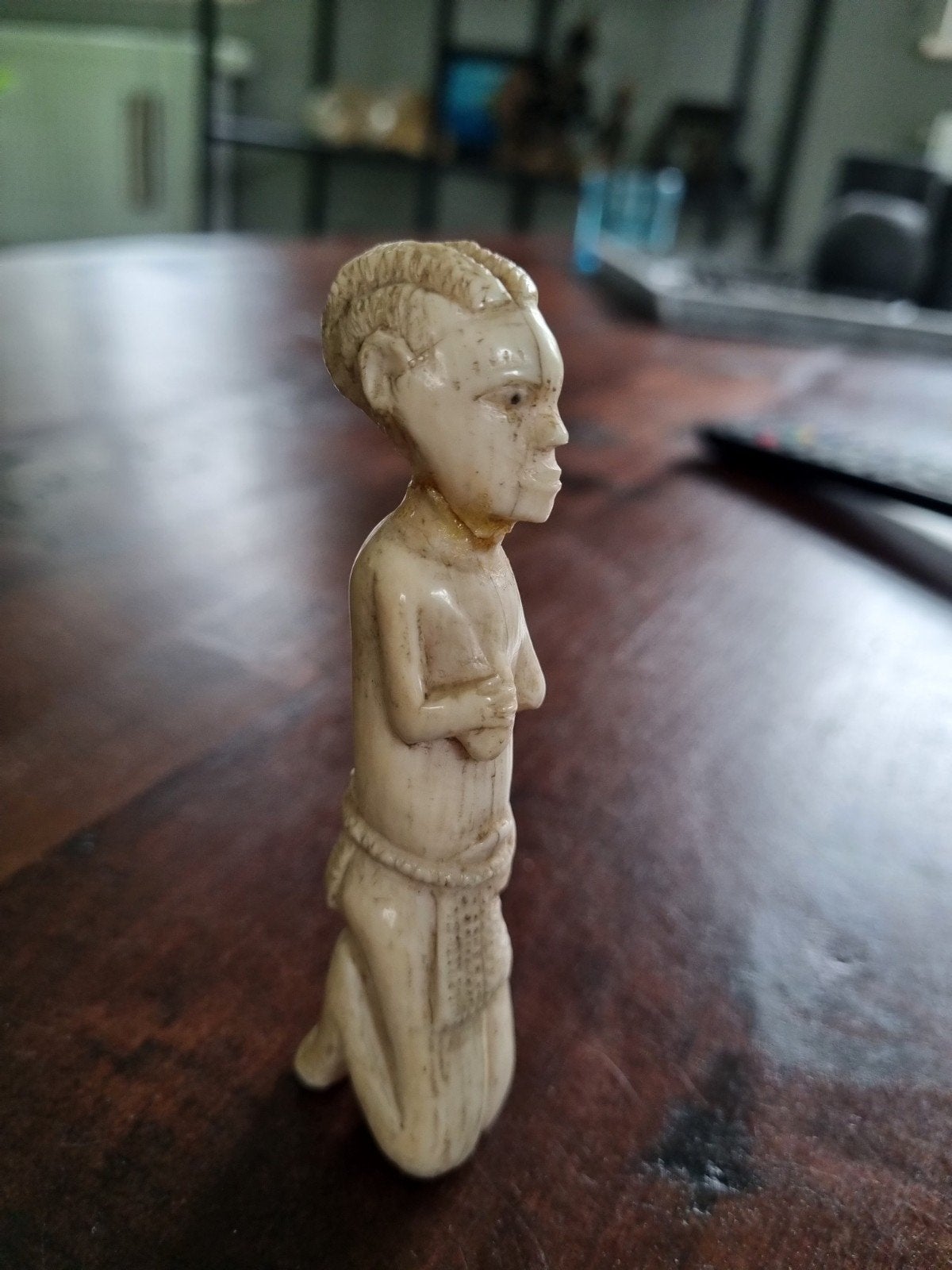 beeldje uit Congo, Antiquités & Art, Art | Sculptures & Bois, Enlèvement ou Envoi
