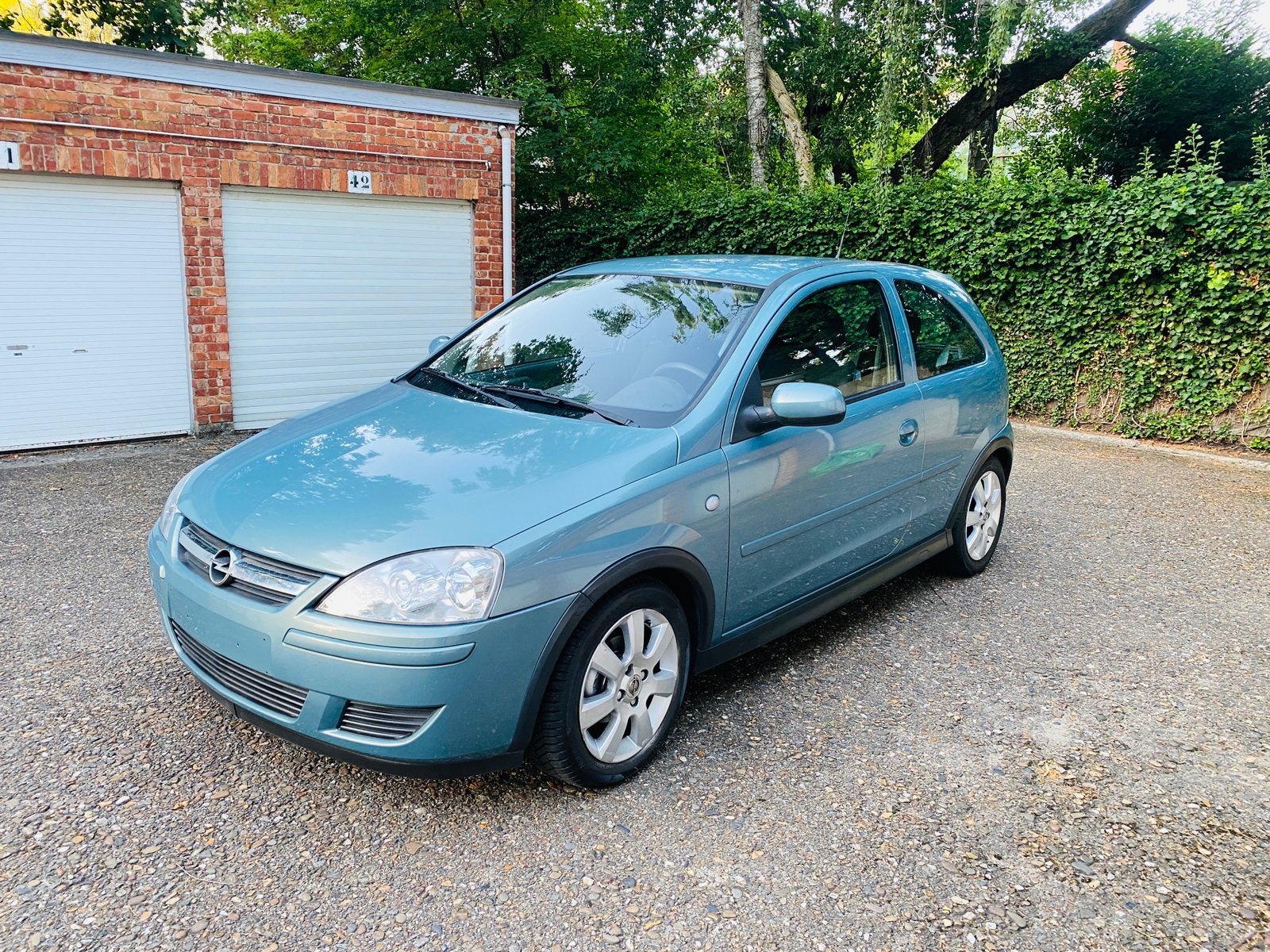 Mooie Opel Corsa 1.2 cc benzine.Airco. Blanco gekeurd, Auto's, Voorwielaandrijving, 4 cilinders, Blauw, 59 kW