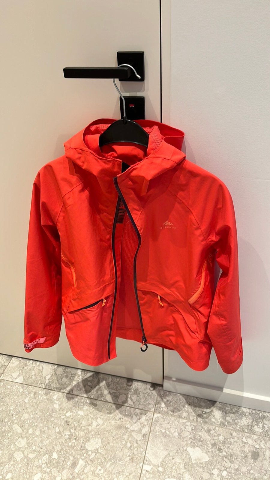 Leuke roze regenjas Quechua, Enlèvement, Comme neuf, Manteau