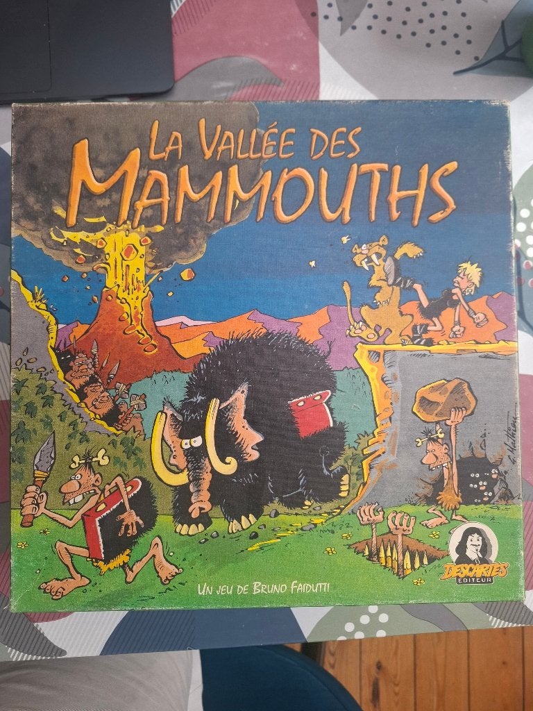 "La Vallée des Mammouths" jeu de plateau complet, Hobby & Loisirs créatifs, Cinq joueurs ou plus, Enlèvement, Comme neuf, Descartes