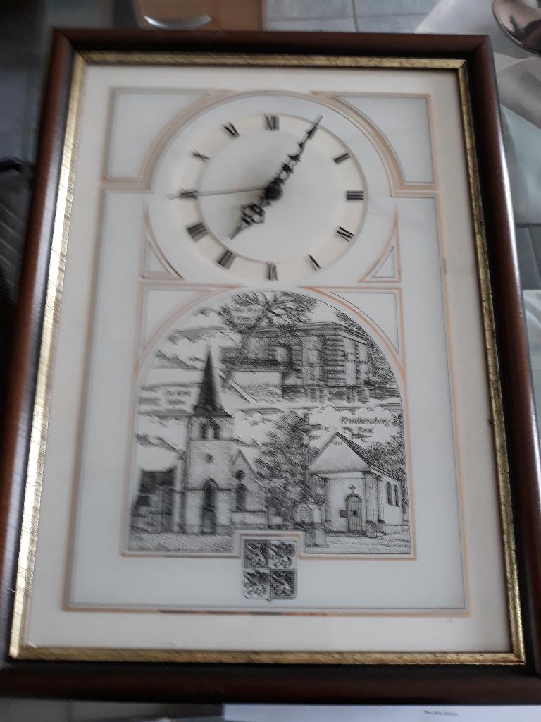 muurklok wandklok NIJLEN, Ophalen of Verzenden, Wandklok
