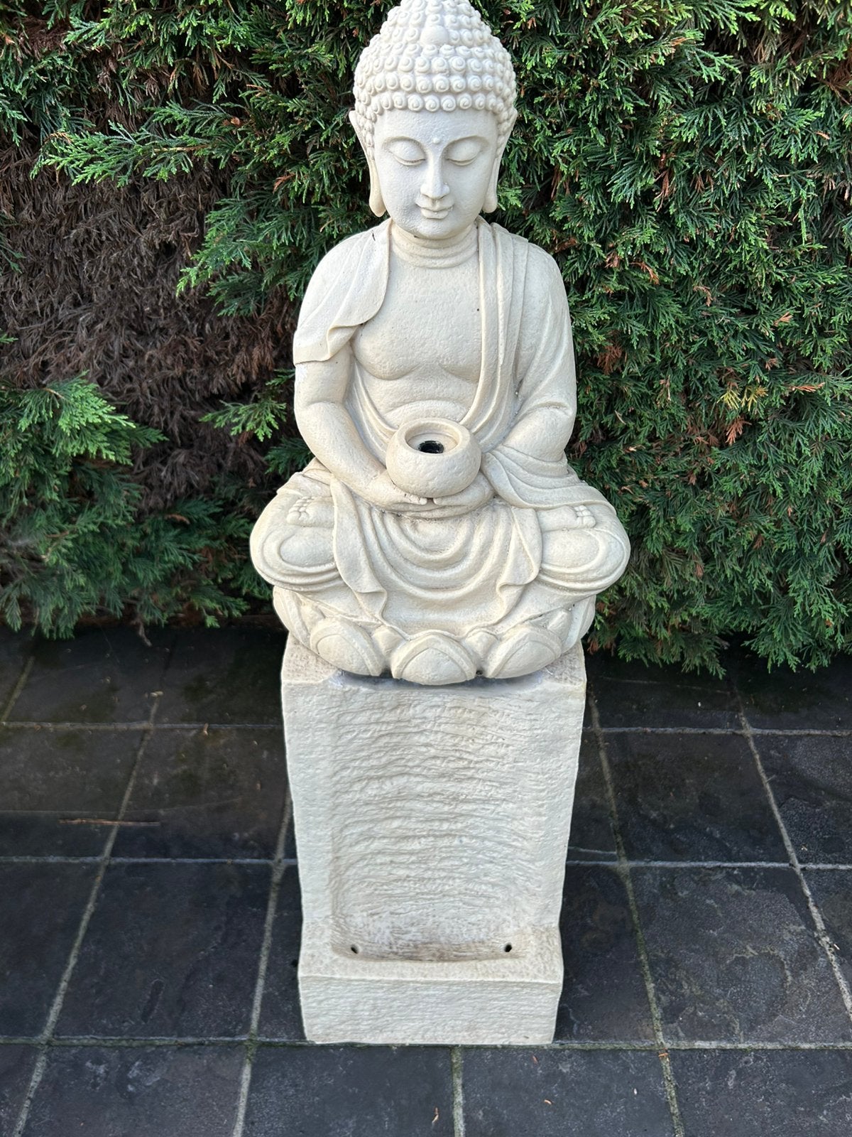 Mooie Boeddha, Tuin en Terras, Tuinbeelden, Ophalen, Gebruikt, Kunststof, Boeddhabeeld