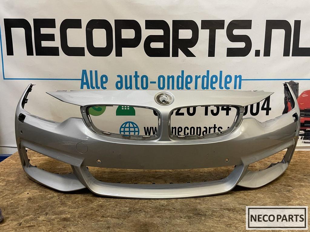 BUMPER BMW 4 SERIE F32 F33 F36 M PAKKET VOORBUMPER 6XPDC, -, Utilisé, Arrière, -