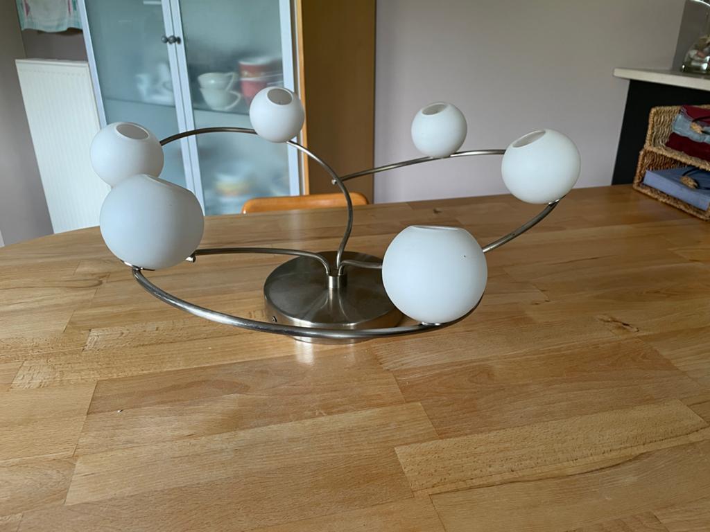 Luminaire plafonnier, Maison & Meubles, Lampes | Plafonniers, Enlèvement, Utilisé, Verre